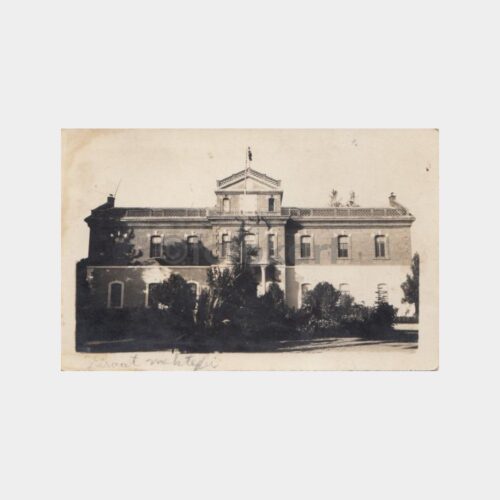 1940 Ziraat Mektebi Görünüş Kartpostal