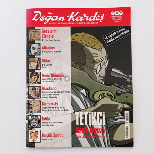 Doğan Kardeş Manga-Çizgi Roman Dergisi, Nisan 2008