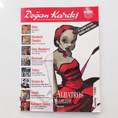 Doğan Kardeş Manga-Çizgi Roman Dergisi, Ağustos 2008