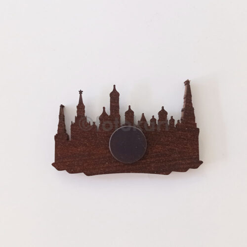 Rusya Moskova Kremlin Sarayı Konulu Nadir Magnet - Görsel 2