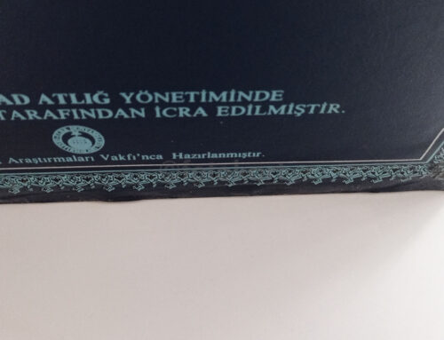 Klasik Türk Musikisi 6 LP Plak Takım - Prof. Dr. Nevzad Atlığ ve D.K.T.M. Korosu, 1987 No. 613 - Görsel 8